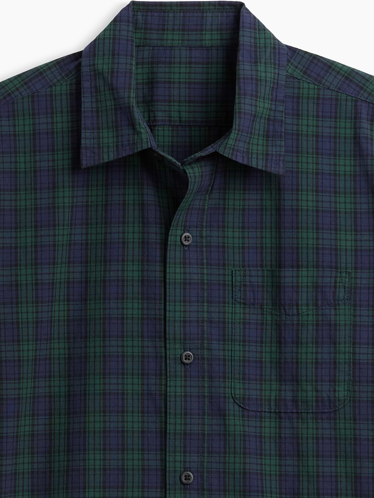 Image 2 of 3, Kids Print Poplin Shirt
