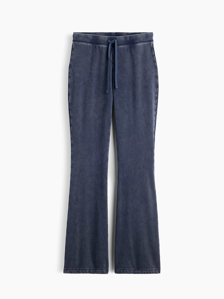 Image number 6 showing, VintageSoft Terry Flare Sweatpants