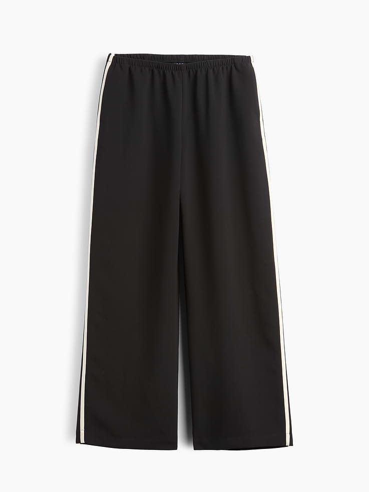 Image 7 of 7, Easy Wide-Leg Pants