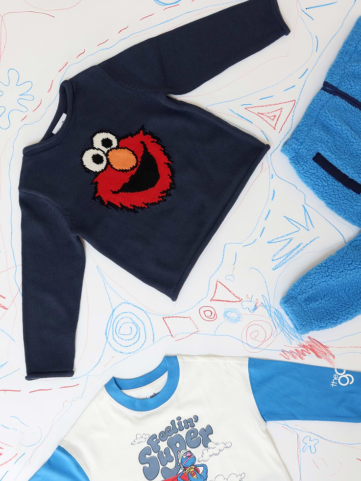 Image number 6 showing, Baby & Toddler Sesame Street Elmo Sweater
