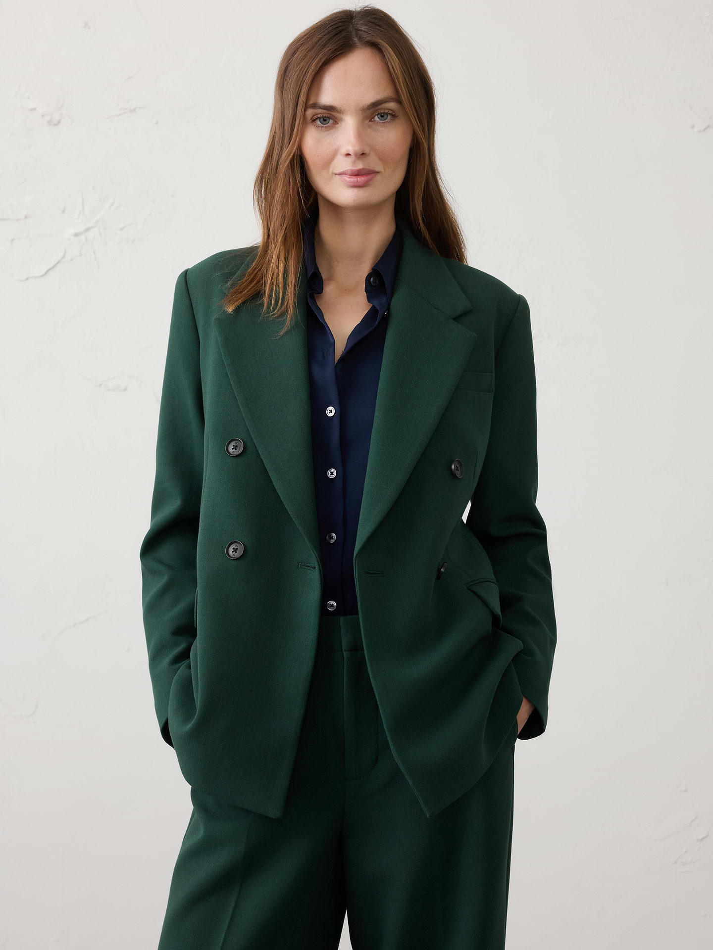 Image number 1 showing, Double Weave Blazer