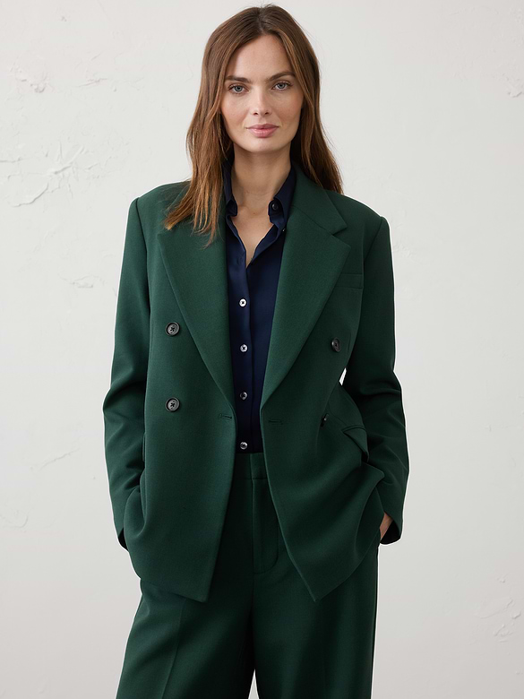 Double Weave Blazer
