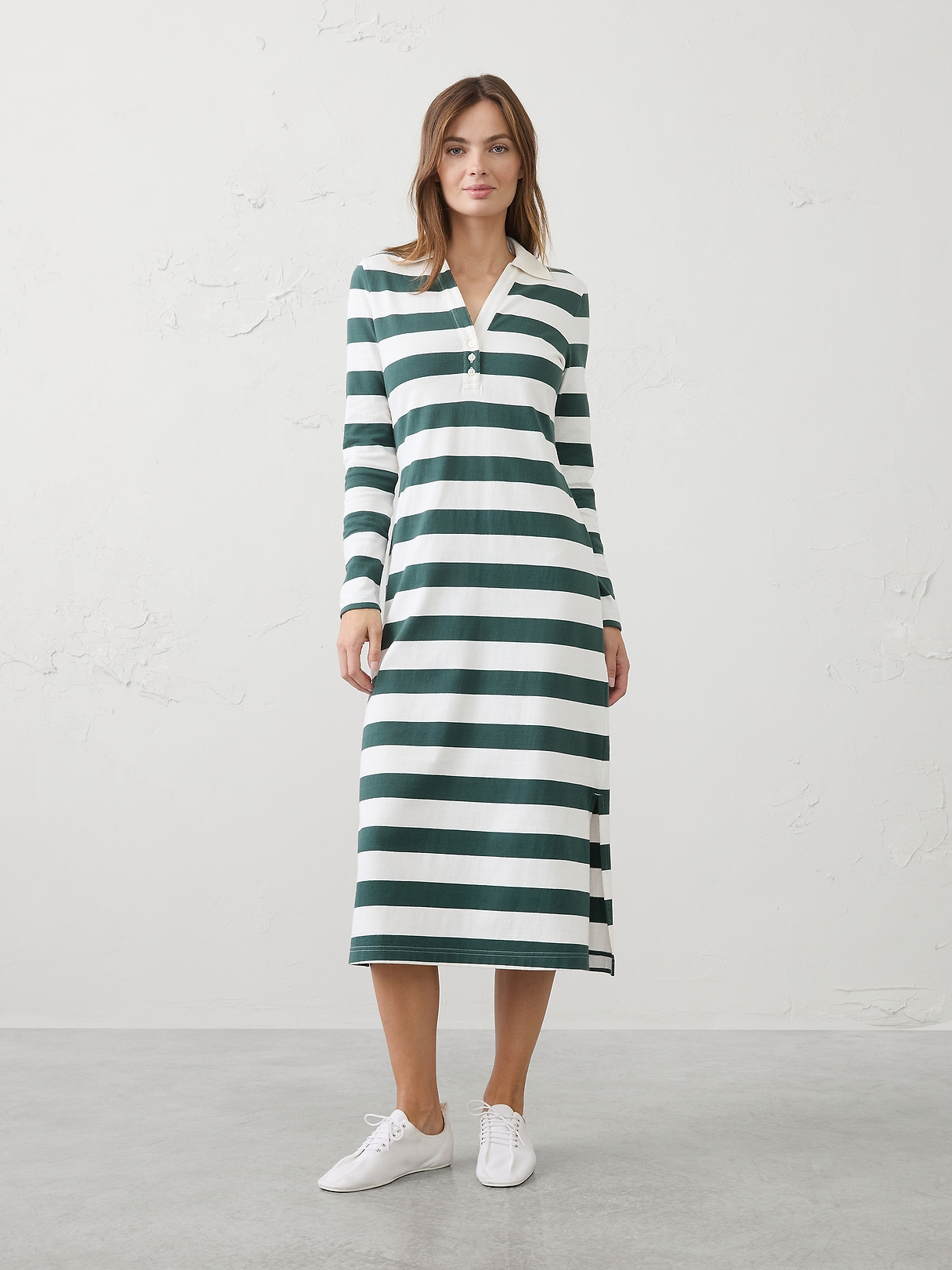 Polo Knit Midi Dress | Banana Republic Factory