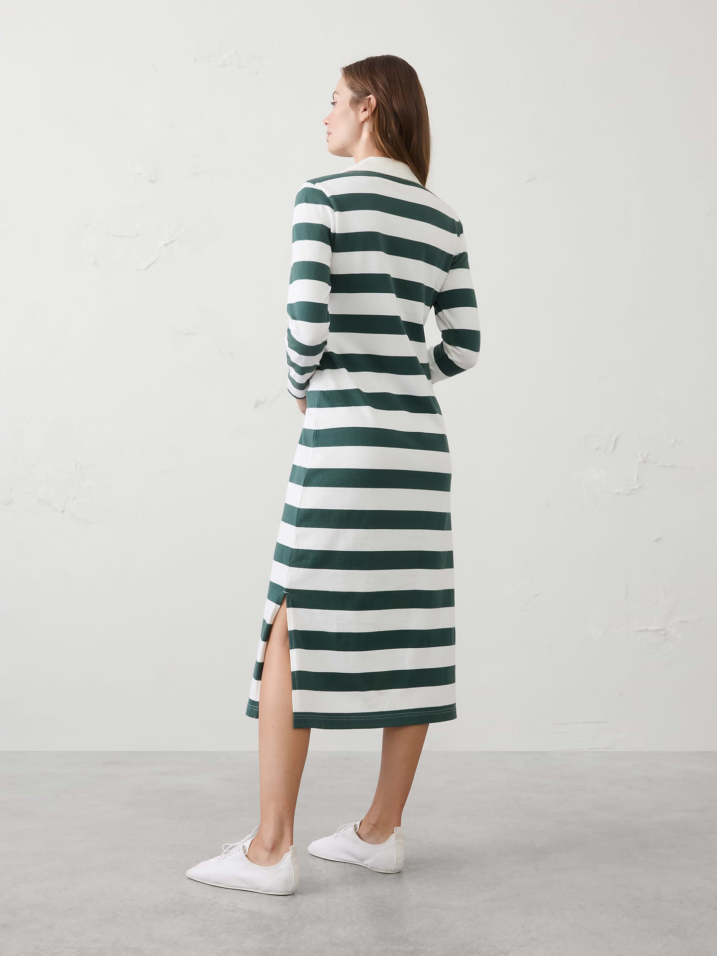 Image number 2 showing, Polo Knit Midi Dress