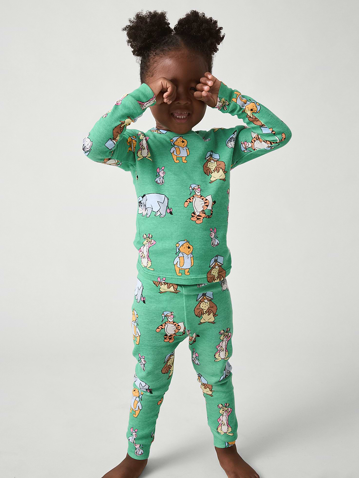 Image 4 of 4, babyGap × Disney Winnie the Pooh Print PJ Set