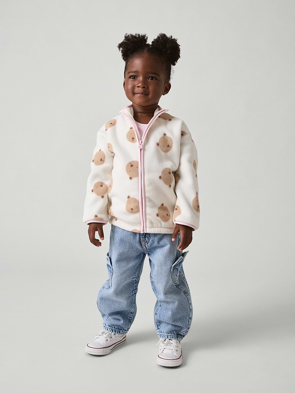 babyGap Relaxed Microfleece Jacket