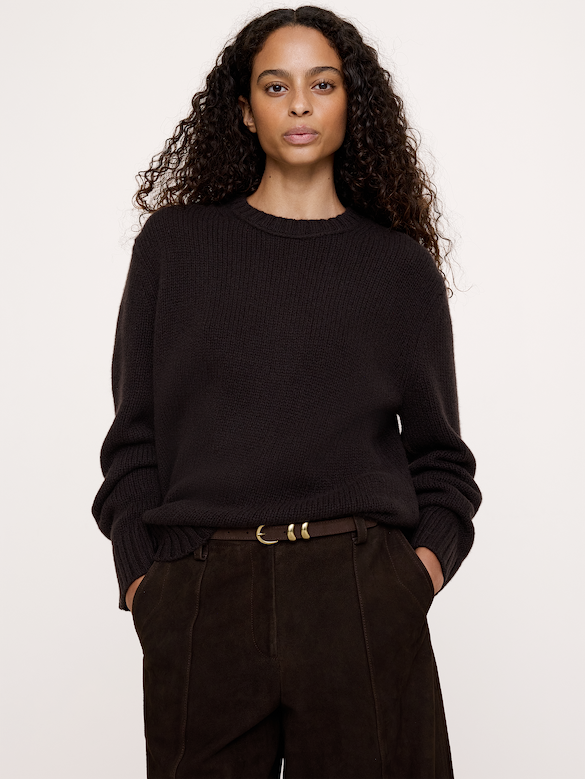 Cashmere Crew-Neck Sweater
