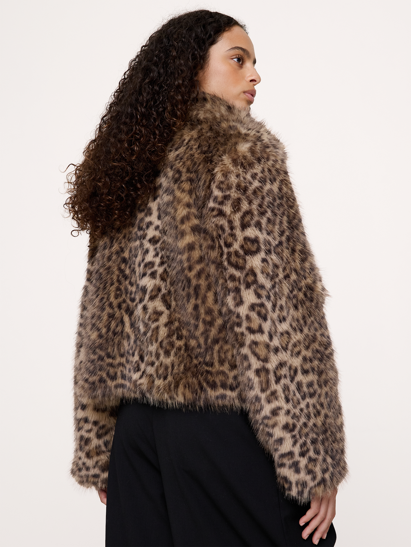 Image 2 of 7, Faux Fur Jacket