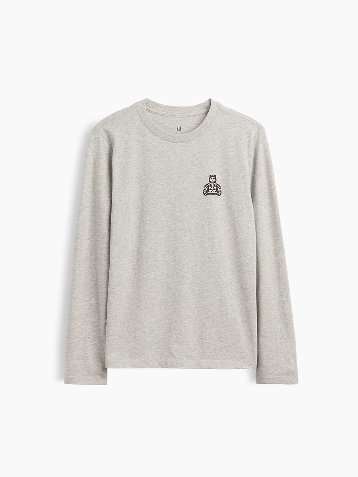 Image 1 de 3, Jersey de coton doux., Ras du cou., Manches longues., Produit #911533