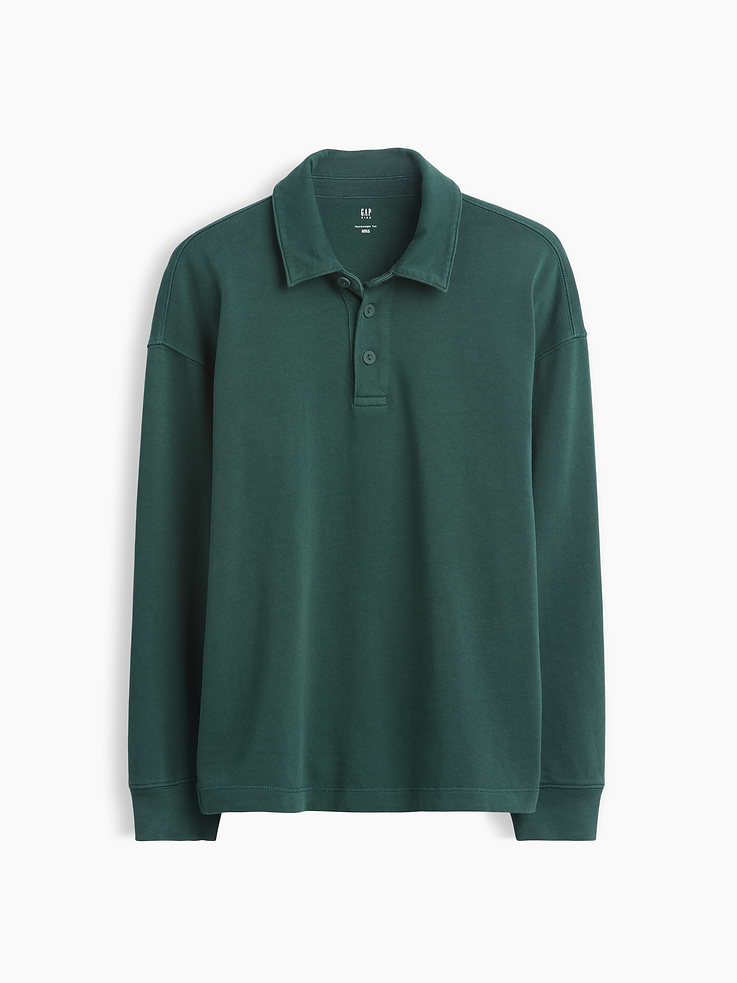 Image 2 of 5, Kids Heavyweight Relaxed Polo Shirt
