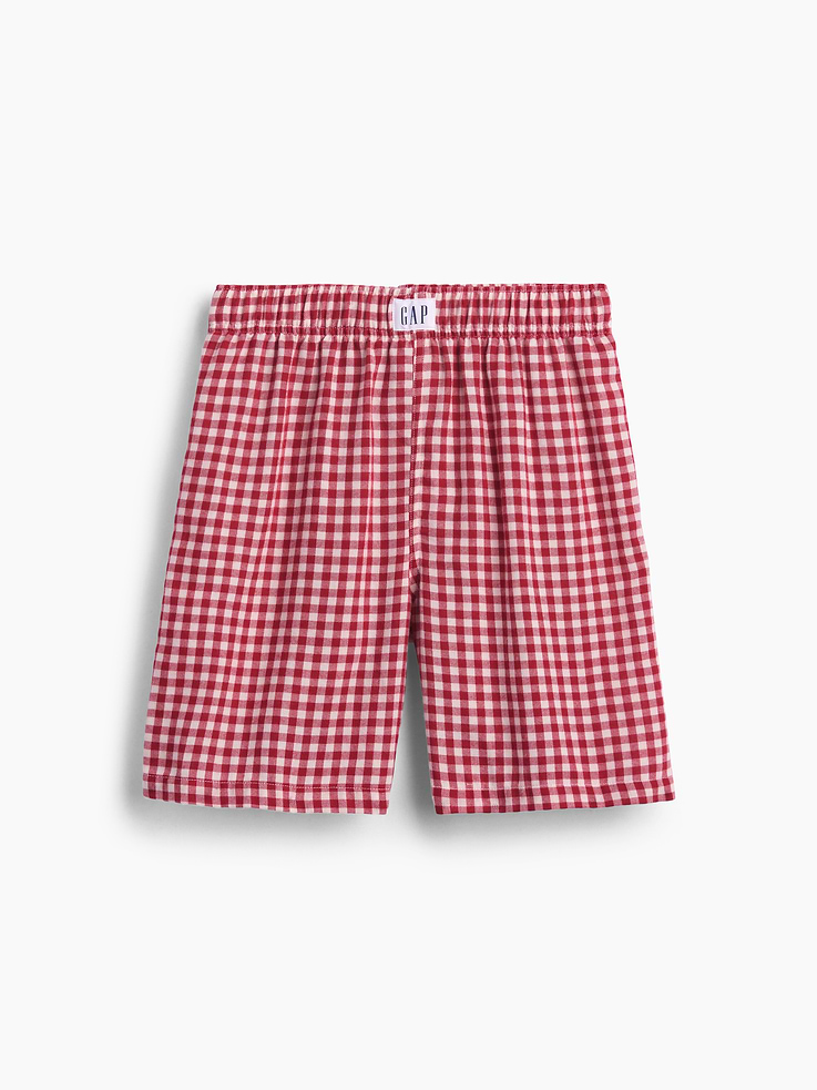 Image 6 de 6, Short boxeur de pyjama en flanelle recyclée pour Enfant