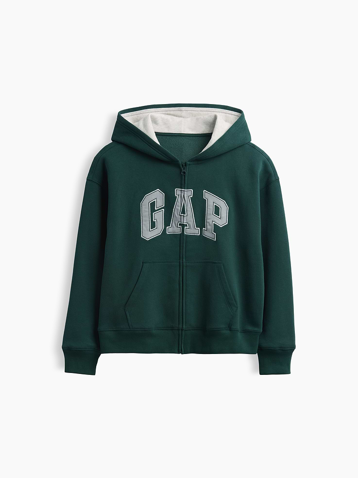 Image number 5 showing, Kids VintageSoft Logo Zip Hoodie