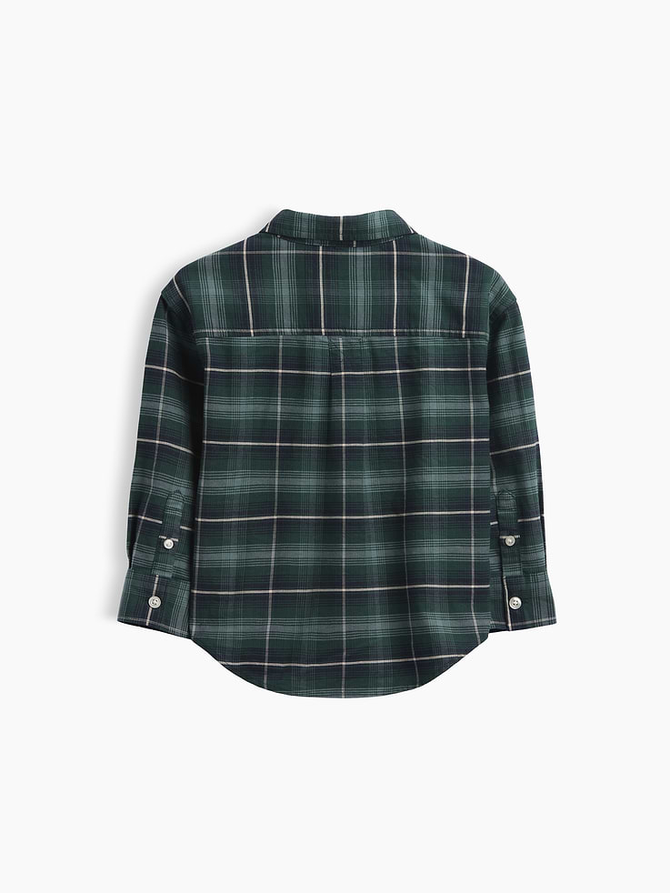 Image 3 de 3, Chemise ample oxford à imprimé et motif pour Bébé et Tout-petit