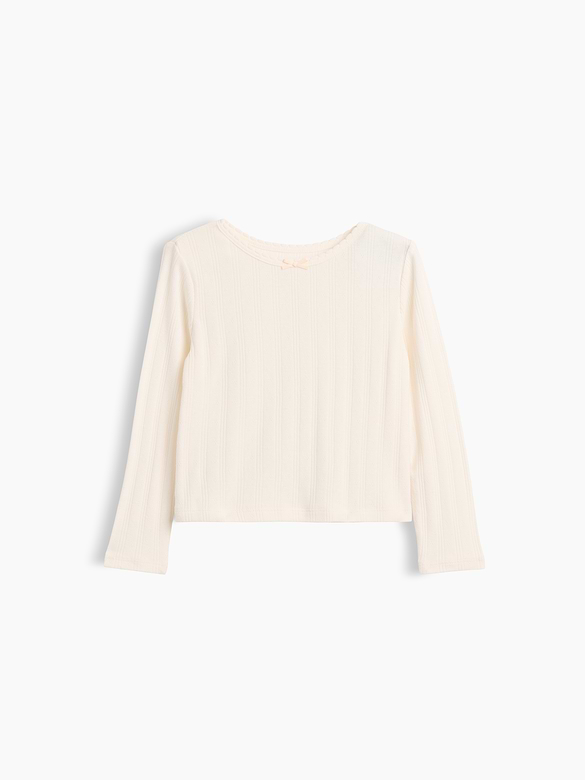 Baby & Toddler Pointelle Rib T-Shirt