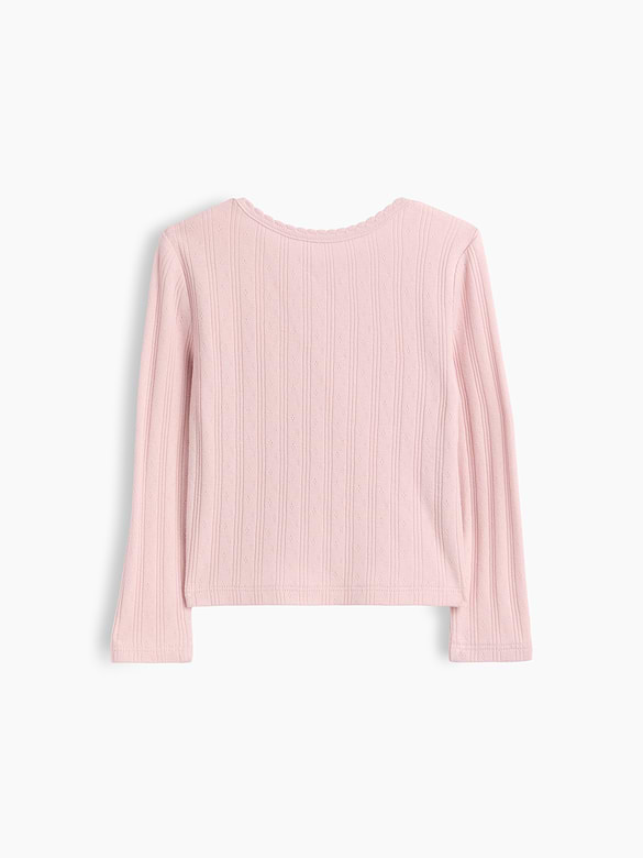 Baby & Toddler Pointelle Rib T-Shirt
