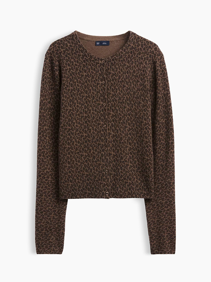 Image 5 of 5, CashSoft Crop Cardigan