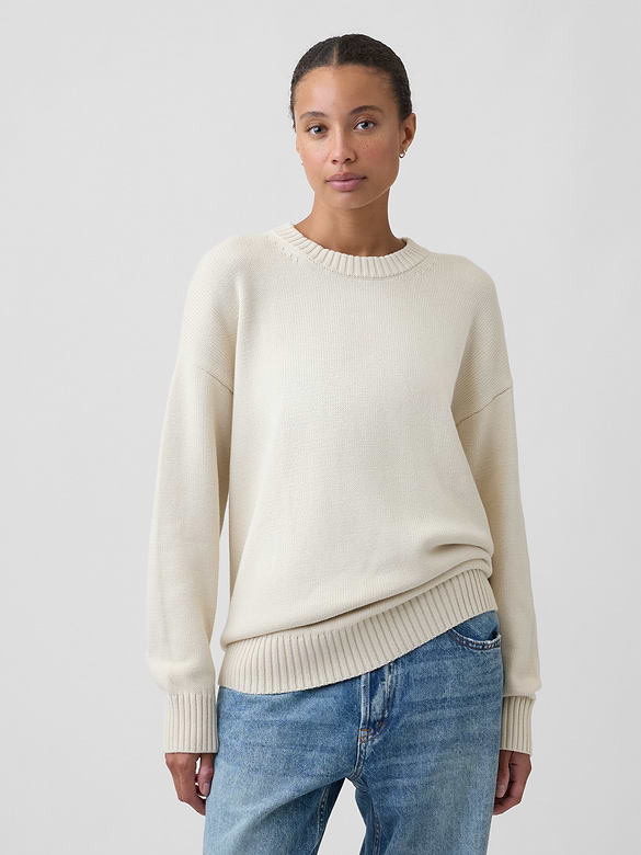 Oversized Crewneck Sweater