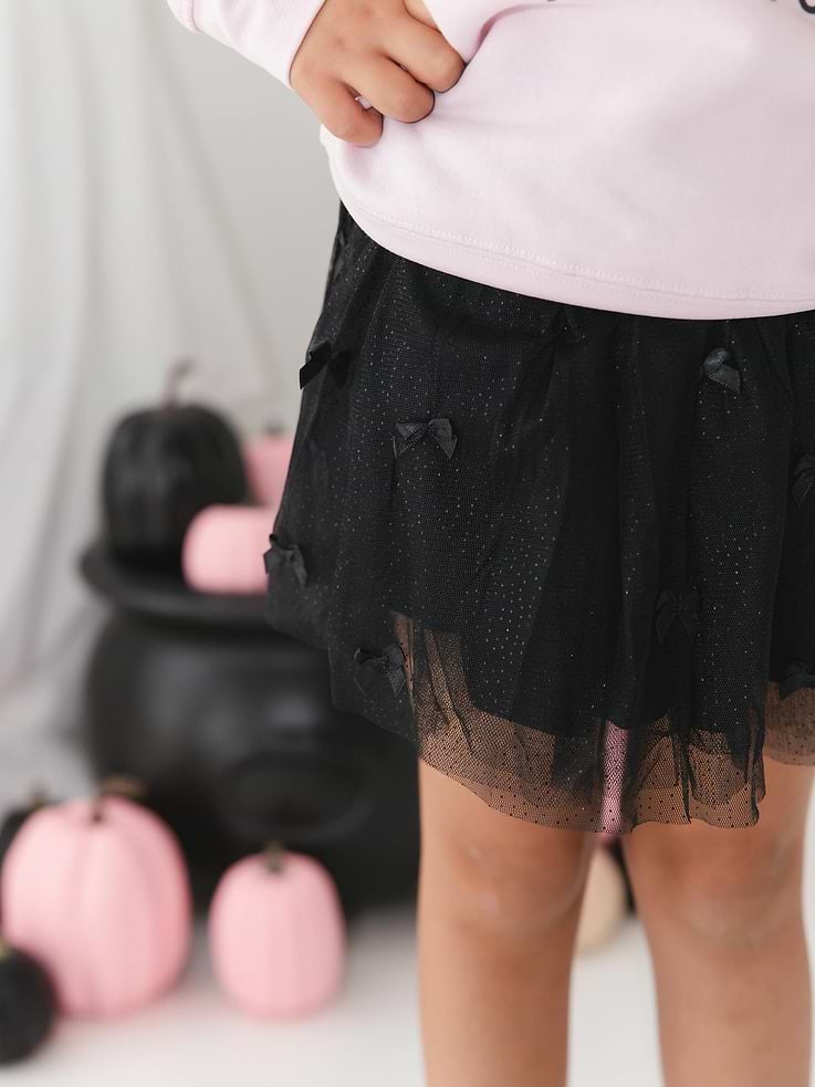 Image number 2 showing, Sweet Wink Onyx Bow Tutu Skirt