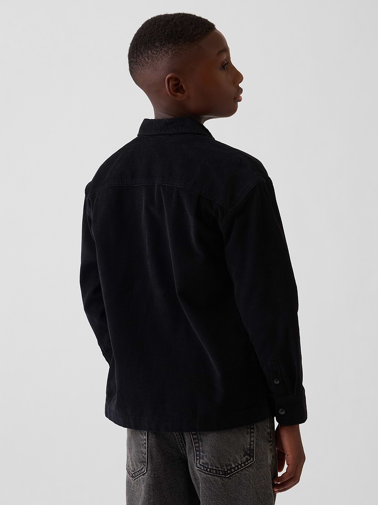 Image number 3 showing, Kids Corduroy Utility Shirt