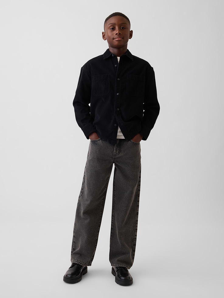 Image number 4 showing, Kids Corduroy Utility Shirt