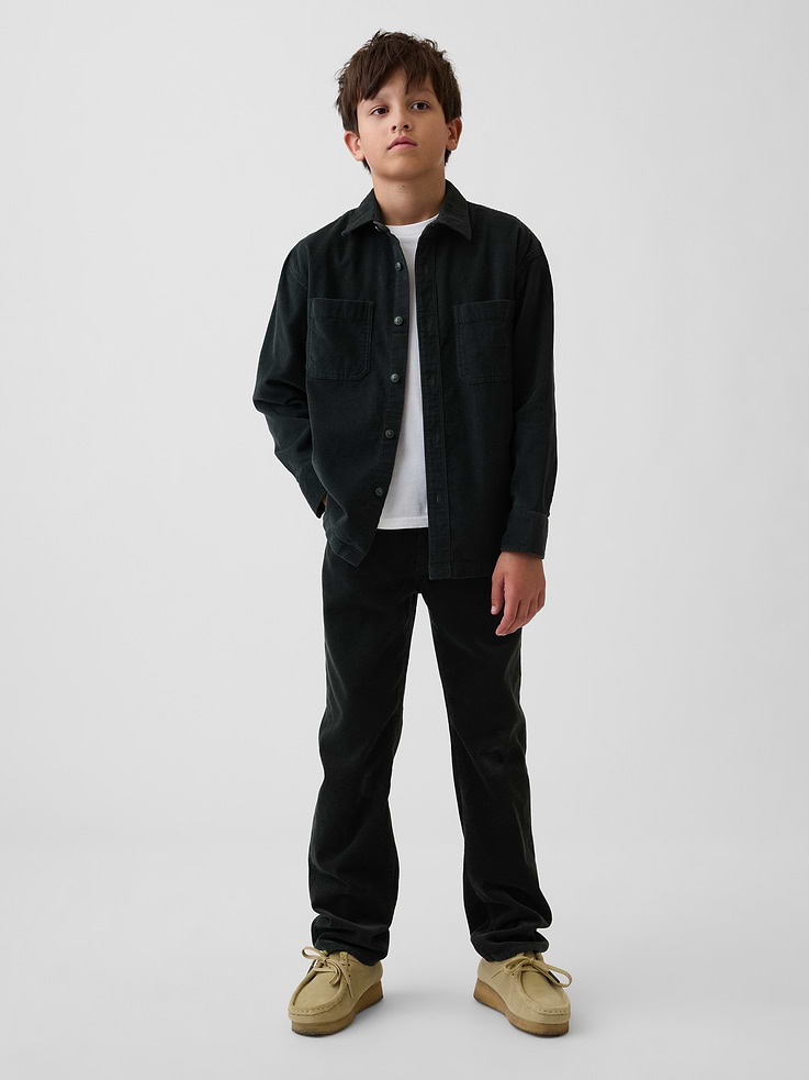 Image number 1 showing, Kids Relaxed Straight Jeans