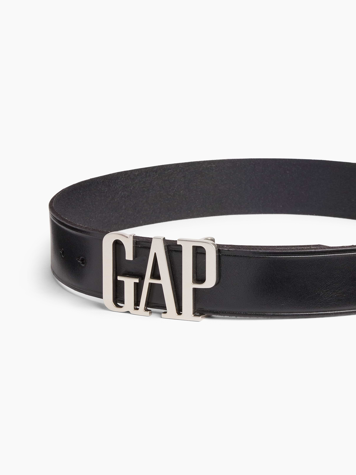 Image number 3 showing, 100% Leather Logo Belt