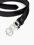 Image number 4 showing, 100% Leather Bubble Logo Belt