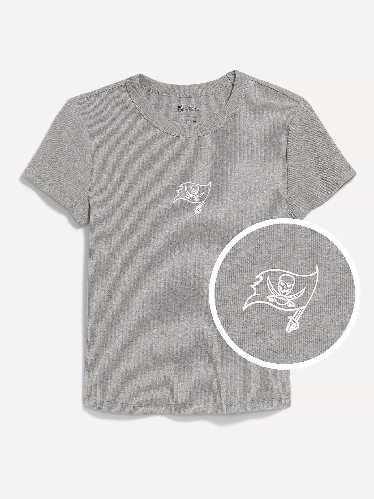Image number 1 showing, Tampa Bay Buccaneers Snug Crop T-Shirt for Women