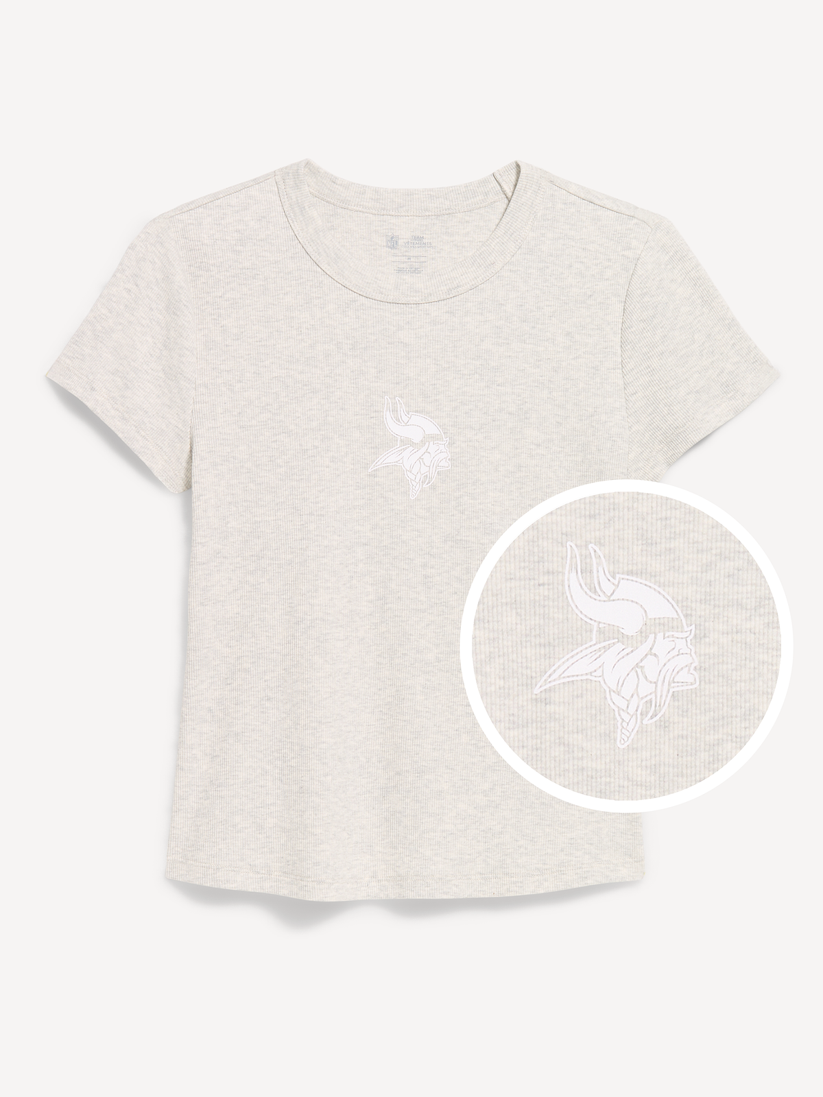 Minnesota Vikings Snug Crop T-Shirt for Women