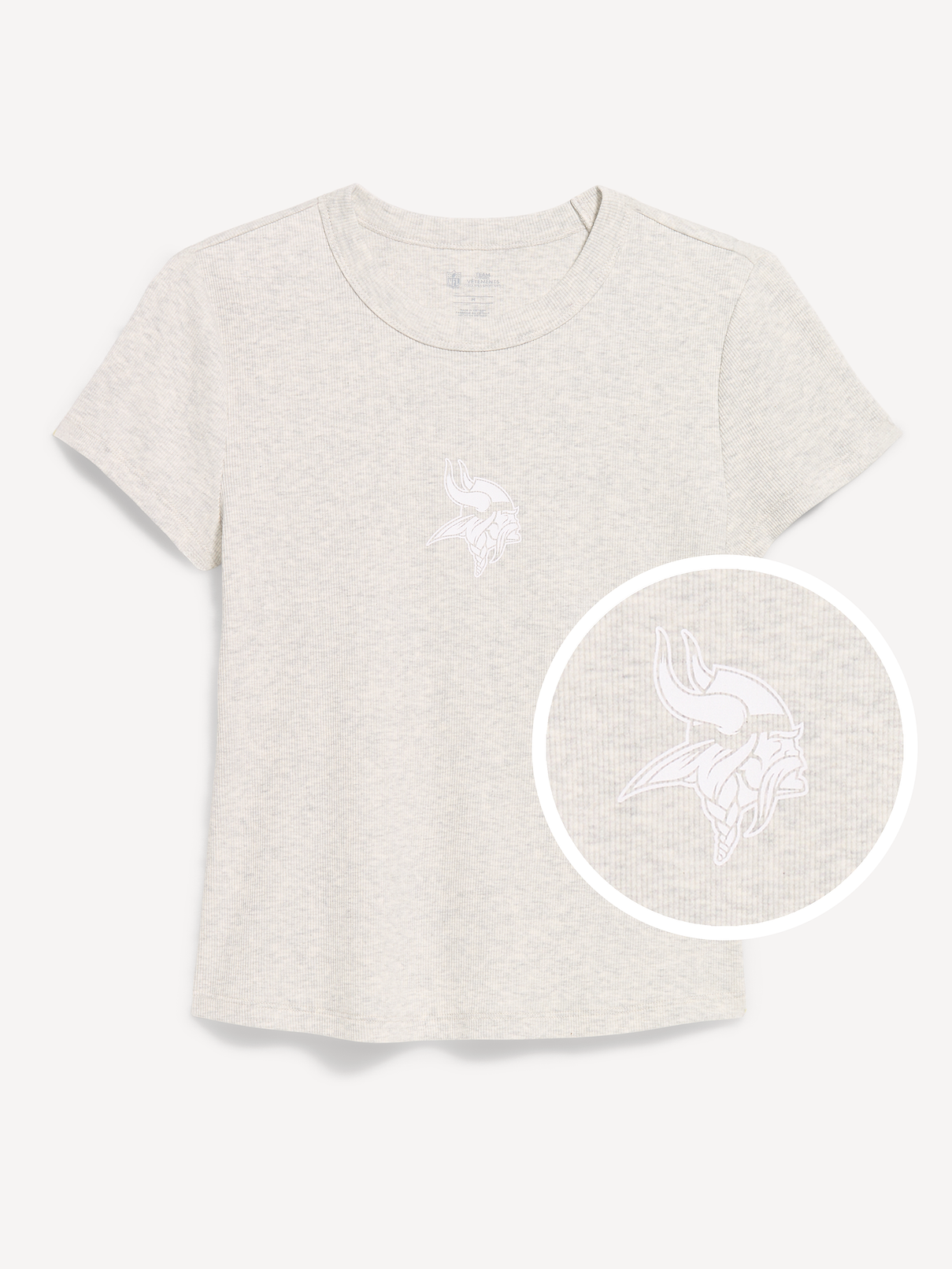 Image number 1 showing, Minnesota Vikings Snug Crop T-Shirt for Women