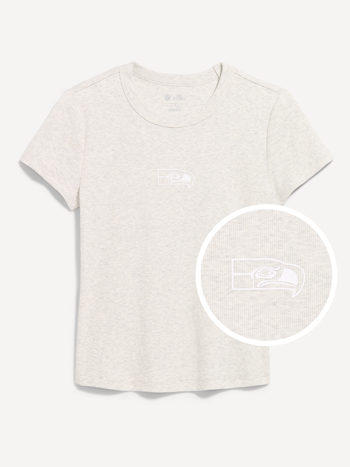 Image number 1 showing, Seattle Seahawks Snug Crop T-Shirt for Women