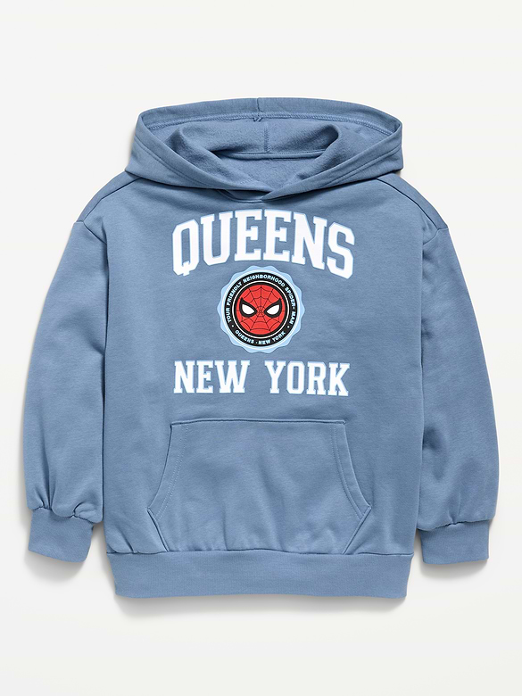Marvel™ Spider-Man Oversized Graphic Pullover Hoodie for Boys