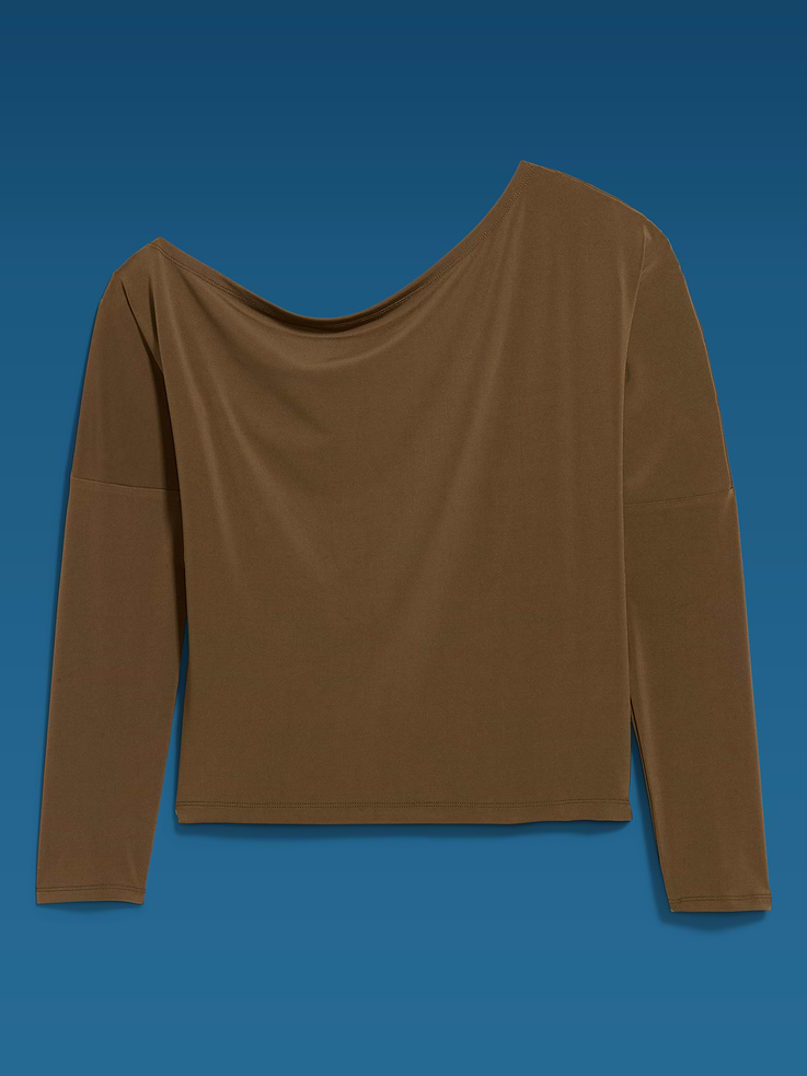 Image 4 of 6, Old Navy x Altuzarra Jersey Off-The-Shoulder Top