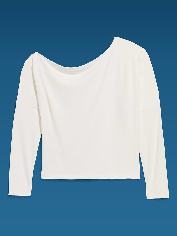 Image 4 de 6, Haut à épaules dénudées en jersey Old Navy x Altuzarra