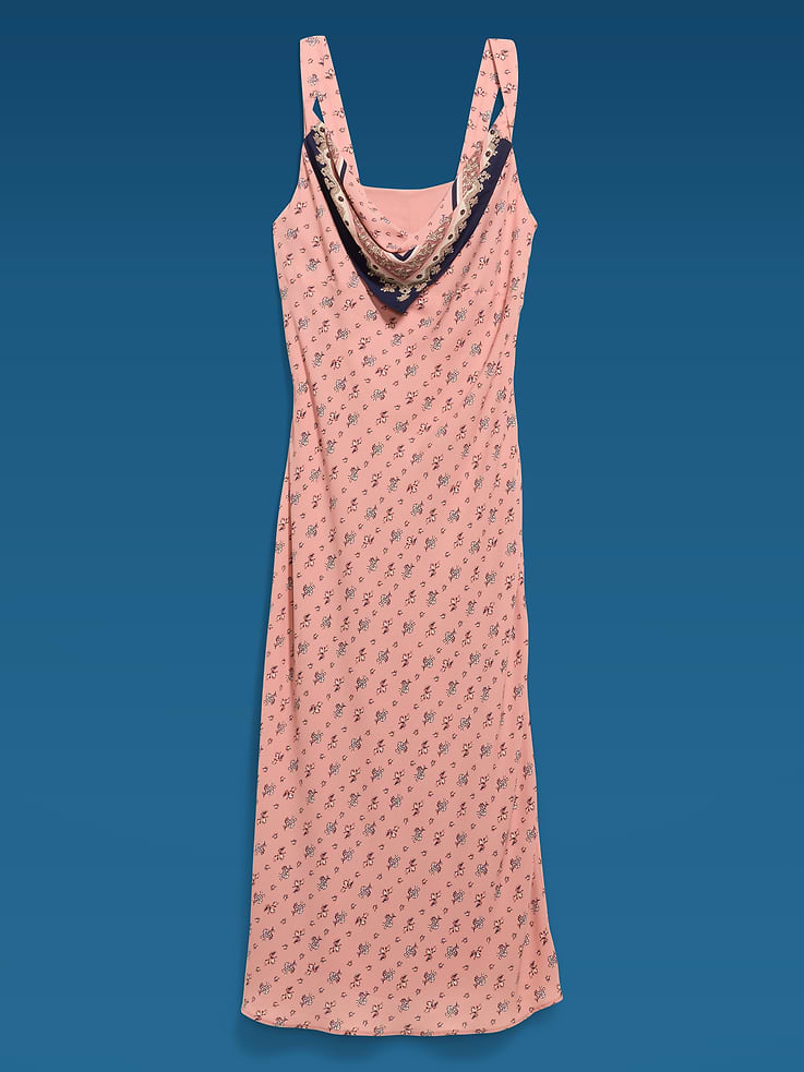 Image 7 of 7, Old Navy x Altuzarra Handkerchief Midi Dress