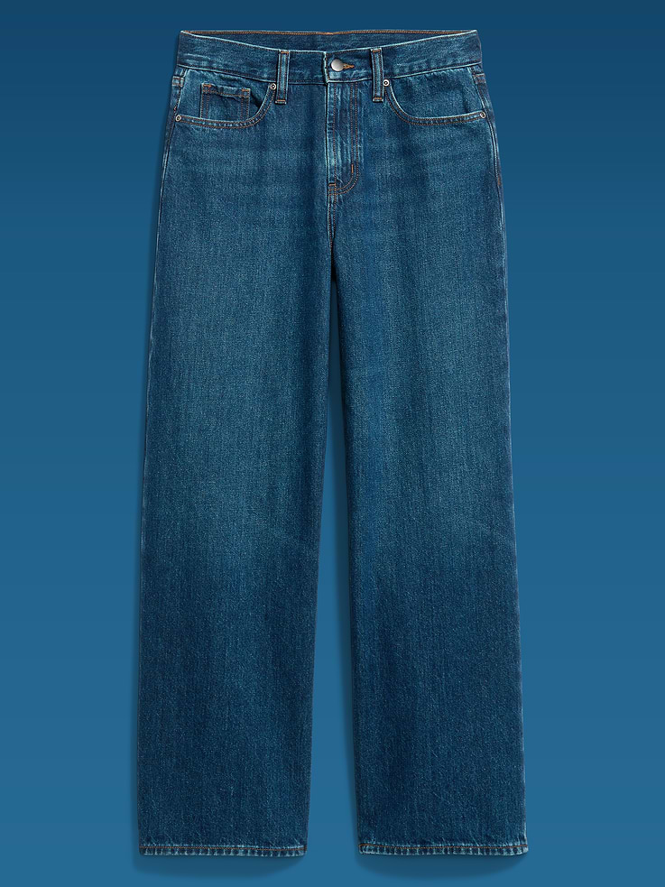 Image 8 of 8, Old Navy x Altuzarra High-Waisted Baggy Wide-Leg Jeans