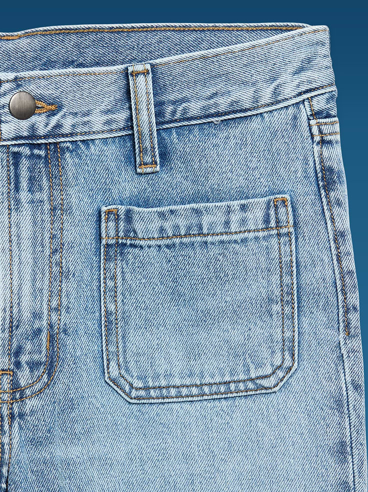 Image 6 of 7, Old Navy x Altuzarra High-Waisted Straight Leg Jeans