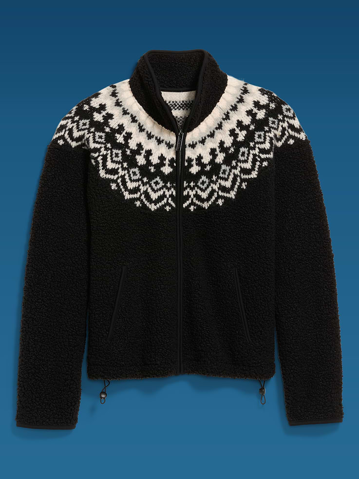 Image 7 of 8, Old Navy x Altuzarra Sherpa Jacket