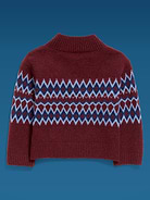 Image 3 of 4, Old Navy x Altuzarra Mock-Neck Fair Isle Sweater for Girls