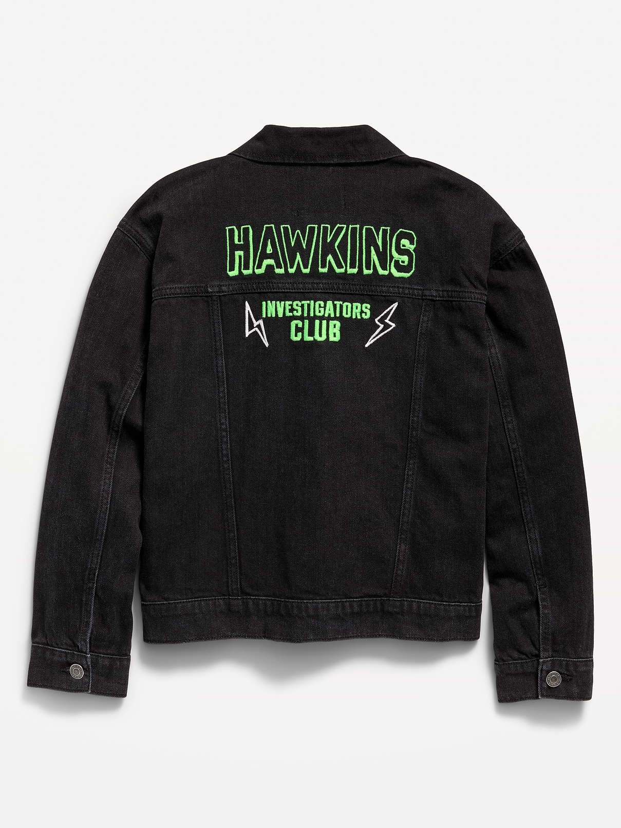 Image 3 of 4, Old Navy x Netflix Stranger Things: Tales From '85 Denim Trucker Jacket for Kids