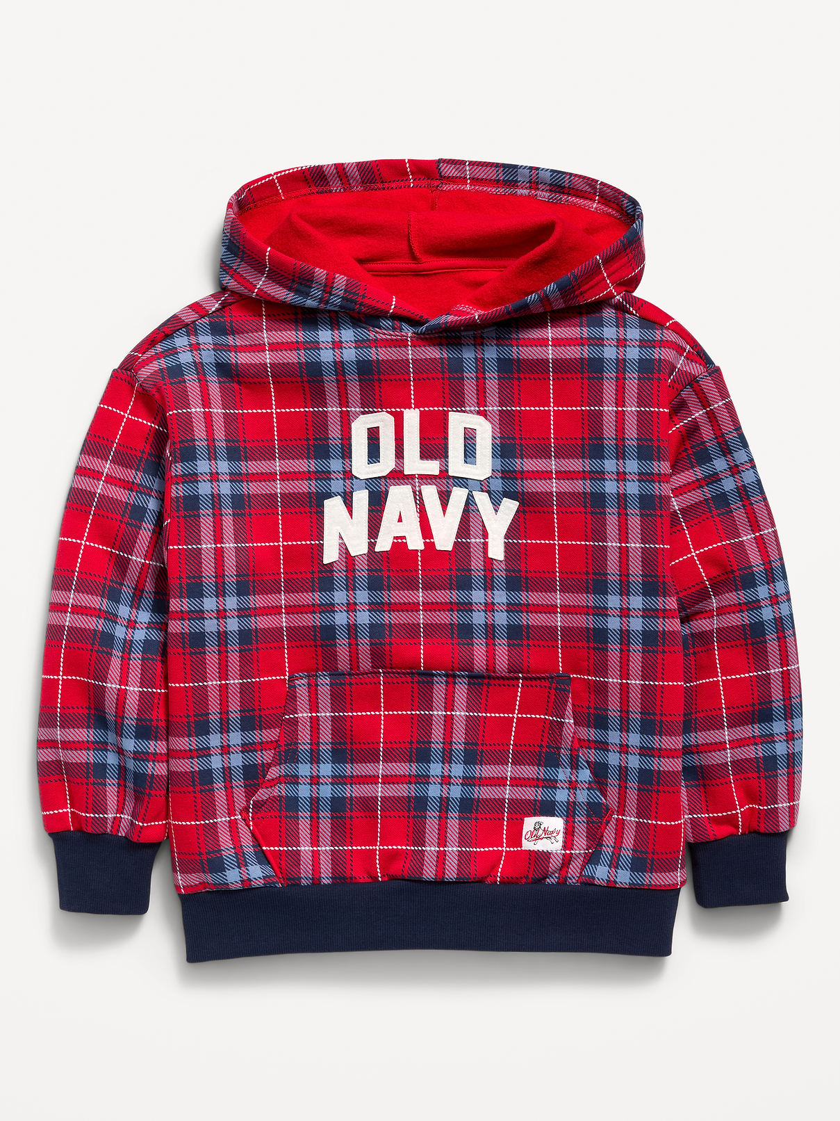 Image 2 of 3, Favorite Fleece Oversized Logo Graphic Pullover Hoodie for Boys