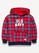 Image 2 of 3, Favorite Fleece Oversized Logo Graphic Pullover Hoodie for Boys