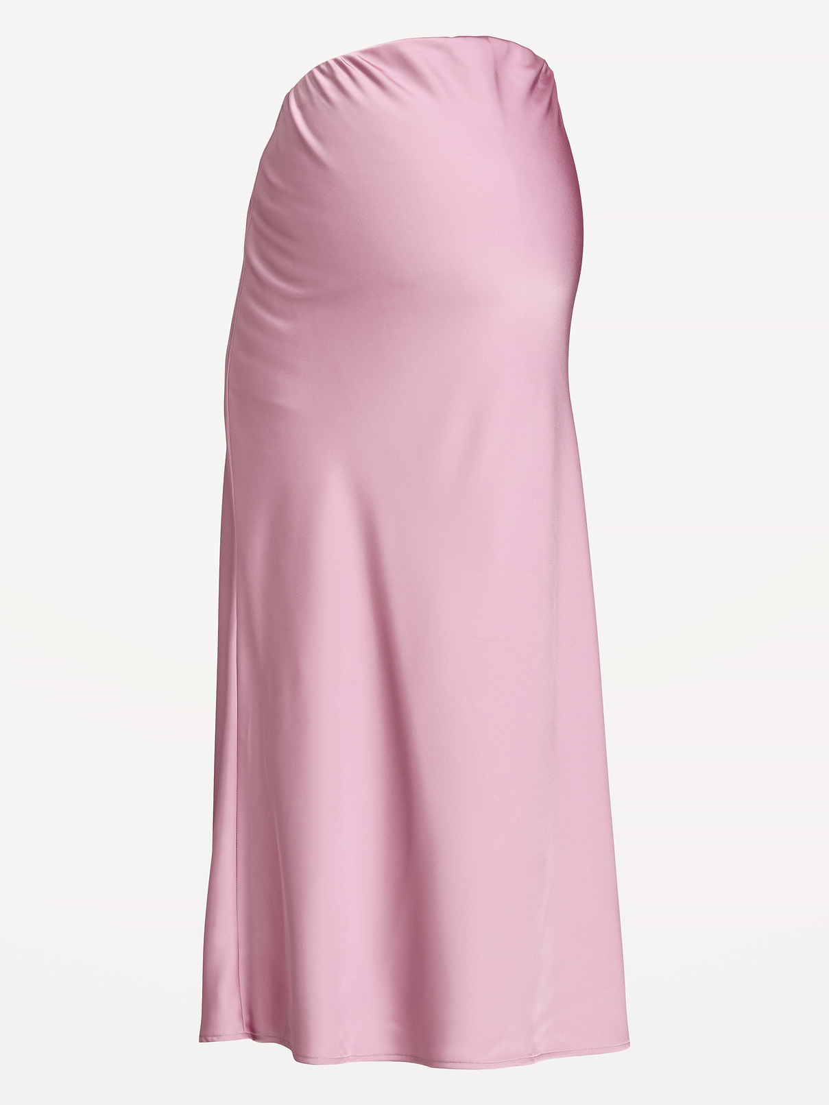 Image 2 of 2, Maternity Satin A-Line Maxi Skirt