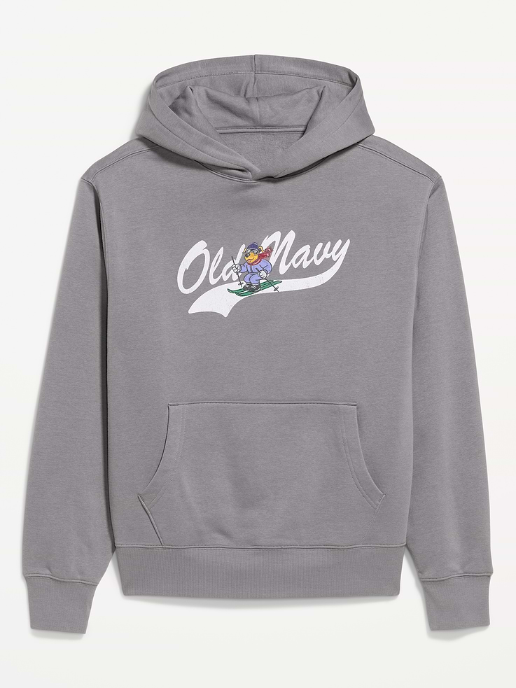 Image 4 of 4, Logo Graphic Pullover Hoodie