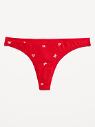 Image 4 of 4, Low-Rise Everyday Cotton Thong