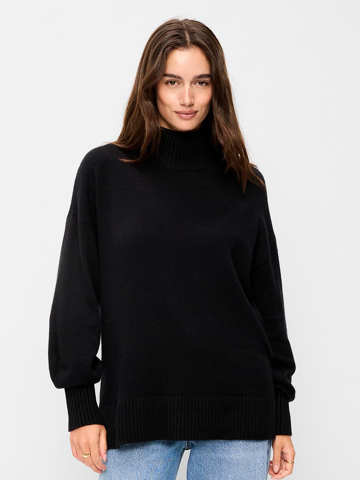 Image 3 of 5, SoSoft Turtleneck Sweater