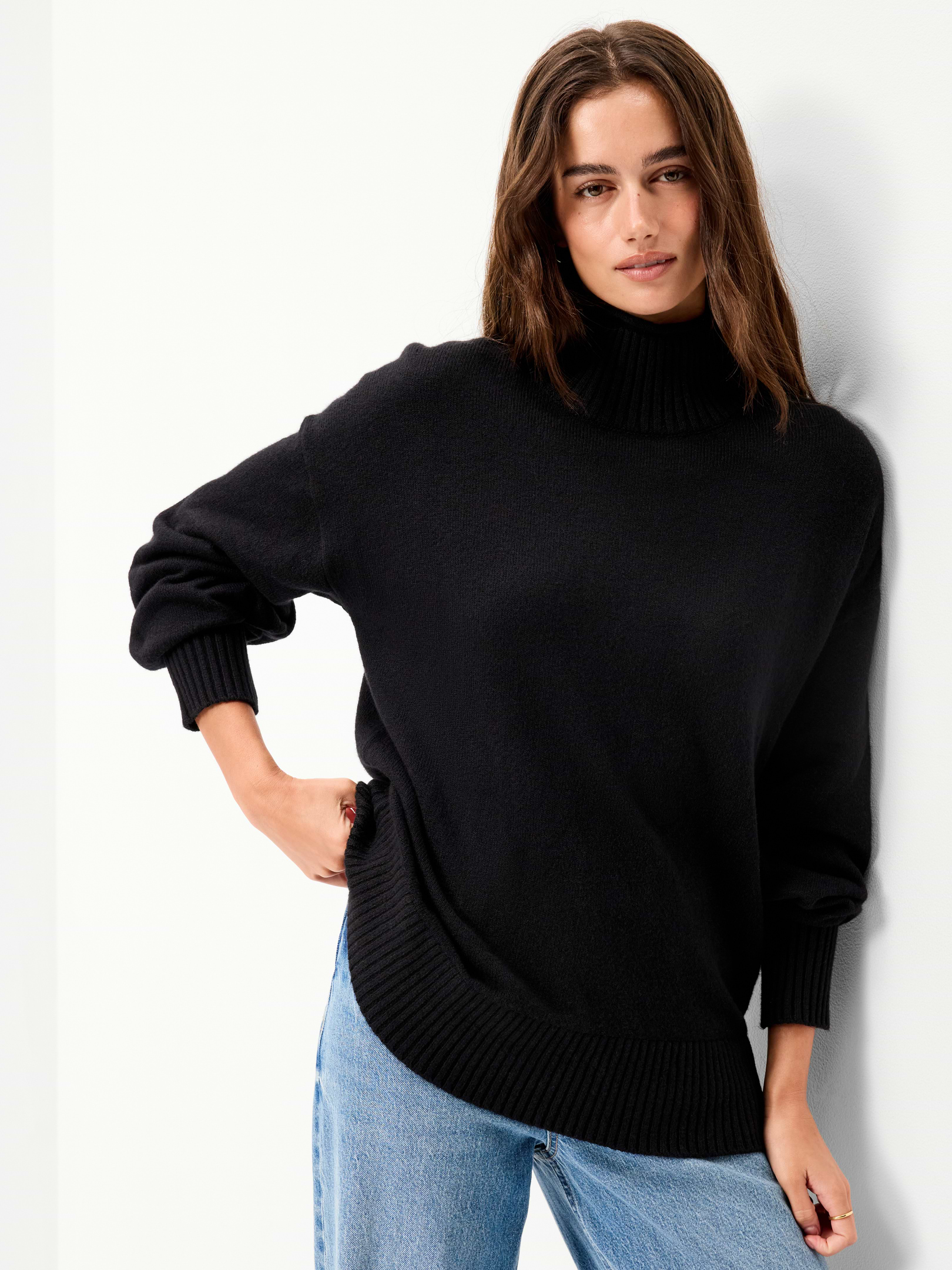 SoSoft Mock-Neck Sweater | Old Navy