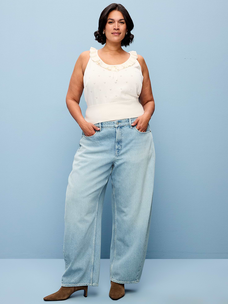 Image 8 of 10, The Arc Mid-Rise Barrel Jeans