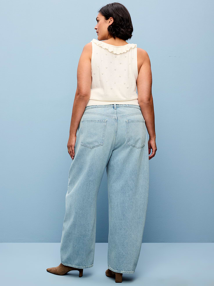 Image 10 of 10, The Arc Mid-Rise Barrel Jeans