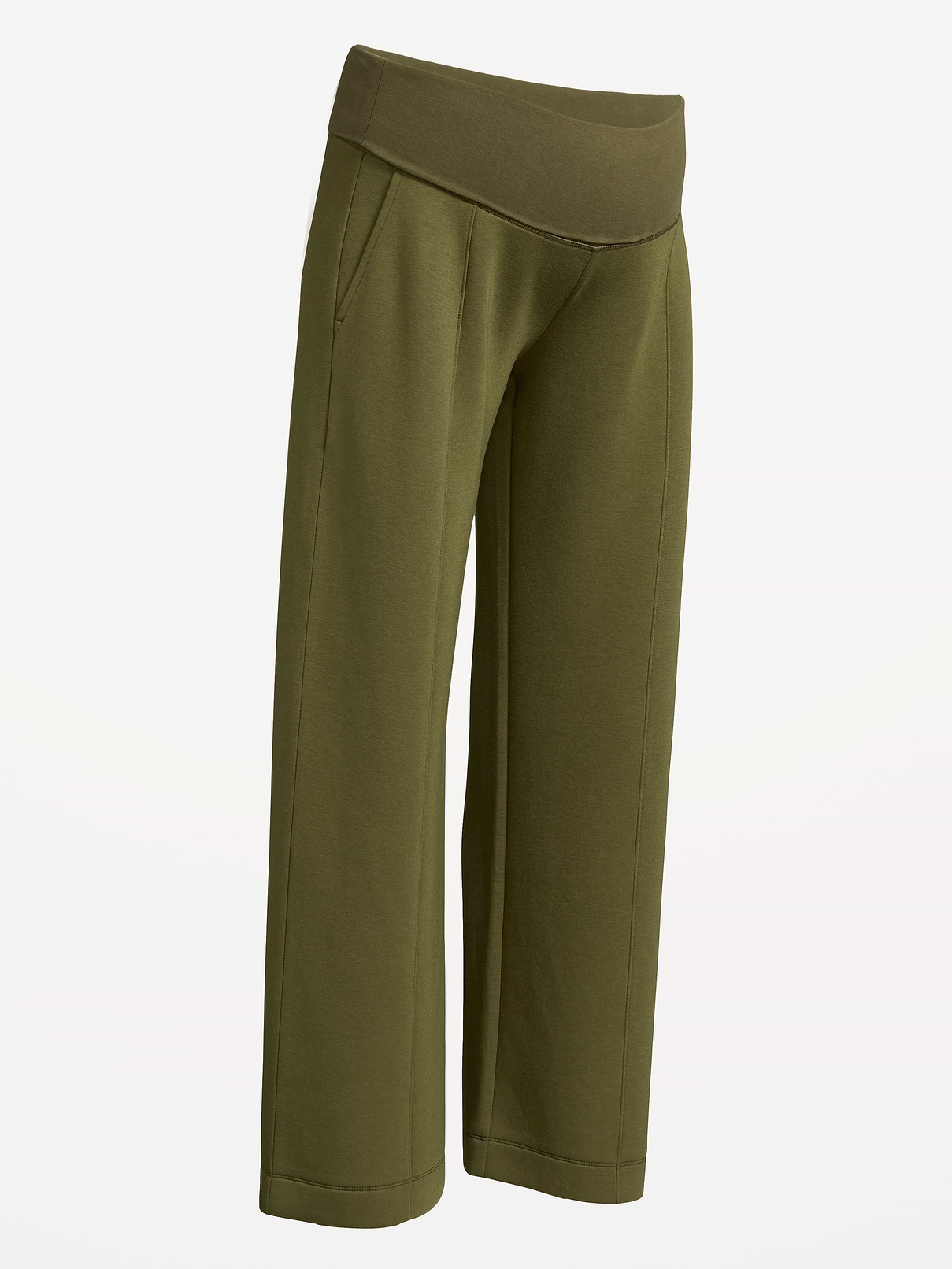 Image 1 de 2, Molleton raffiné de la gamme Old Navy Sport, conçu pour bouger librement: notre molleton emblématique lisse qui garde sa forme., Taille rabattable., Poches sur les coutures., Extensibilité quadridirectionnelle., Tissu respirant., Modèle facile à enfiler., Produit #890900